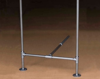 H34" x W27", Pipe Table Legs for Counter Height Dining Table, #BKH2734C