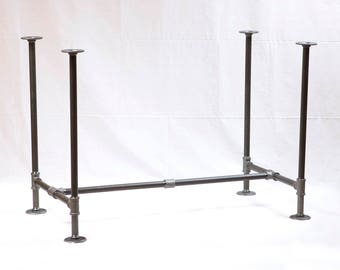 H28" x W23", Pipe Table Legs for Office Desk, #BKH2328C