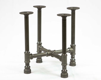 H15", Pipe Table Legs for Round Coffee Table, 1 Set, #BKR15****