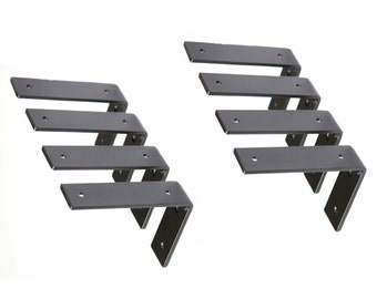 8 Pieces, Shelf Brackets, L-Shape