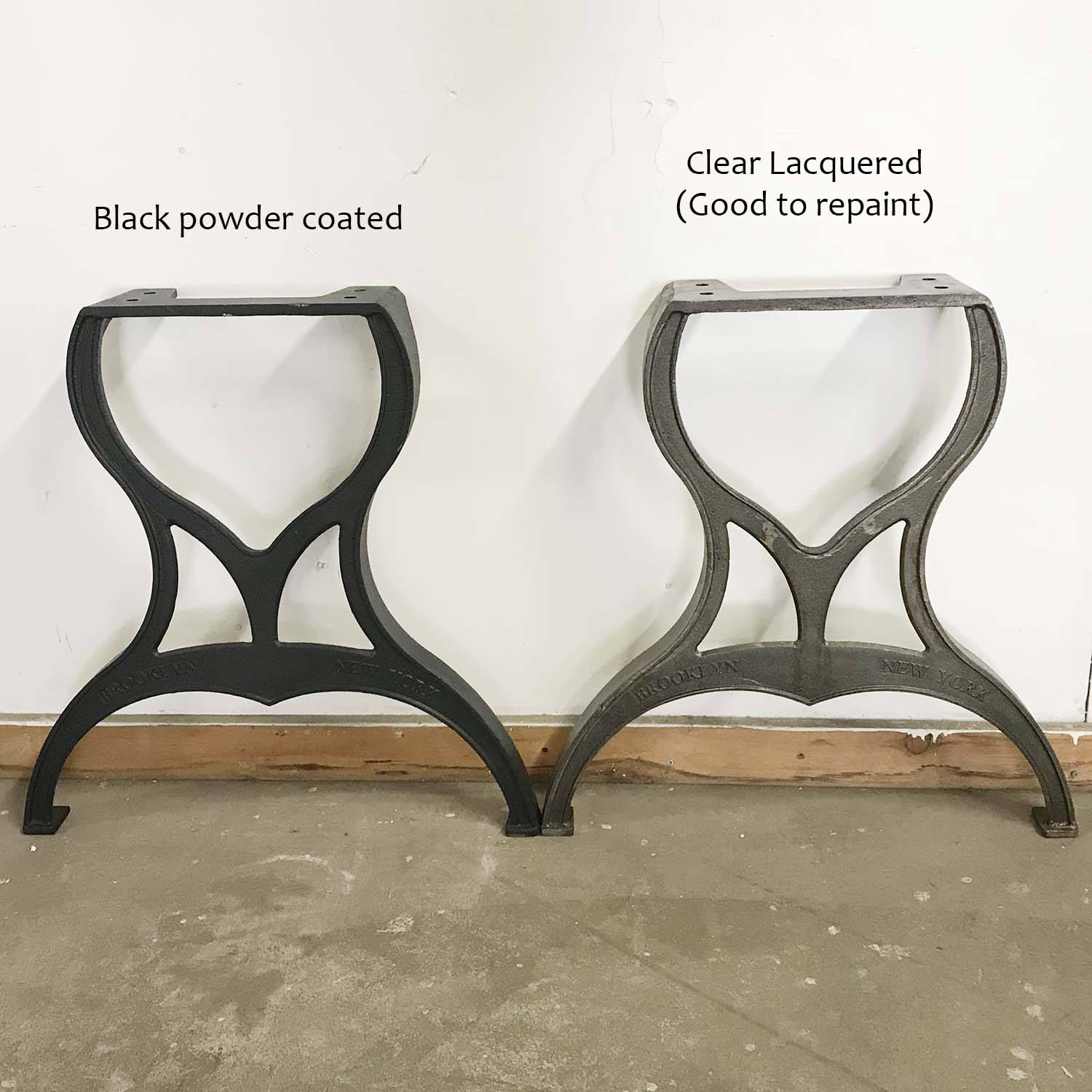 CAST01 Cast Iron Dining Table Legs 2 Pack Etsy Canada
