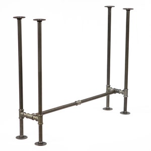 H34&quot; x W11&quot;, Pipe Table Legs For Sofa Table Or Console Table, #BKH1134C