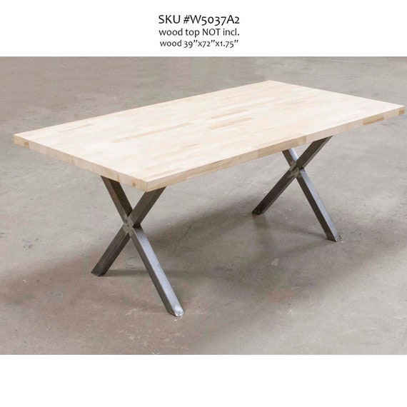 H 28 Inch W5037a2 Plus Dining Table X Legs 1 Pair Etsy