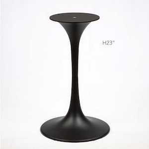 H 23 inch, End Table Legs, Tulip-Shaped, 1 PC, #LK1423