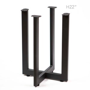 H 22 inch, End Table Legs, 1 Set, #SS1460