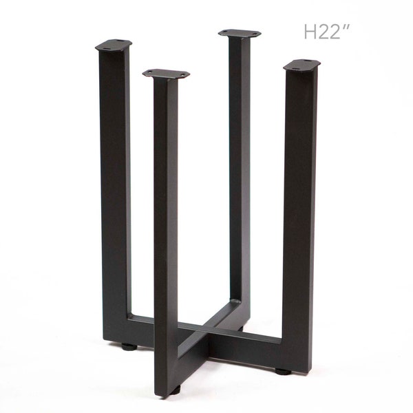 H 22 inch, End Table Legs, 1 Set, #SS1460