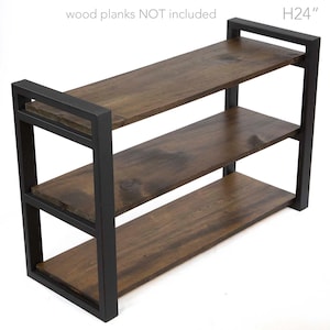 H24&quot; Entryway Bench Shoe Rack Frame, 1 Pair #SS0023