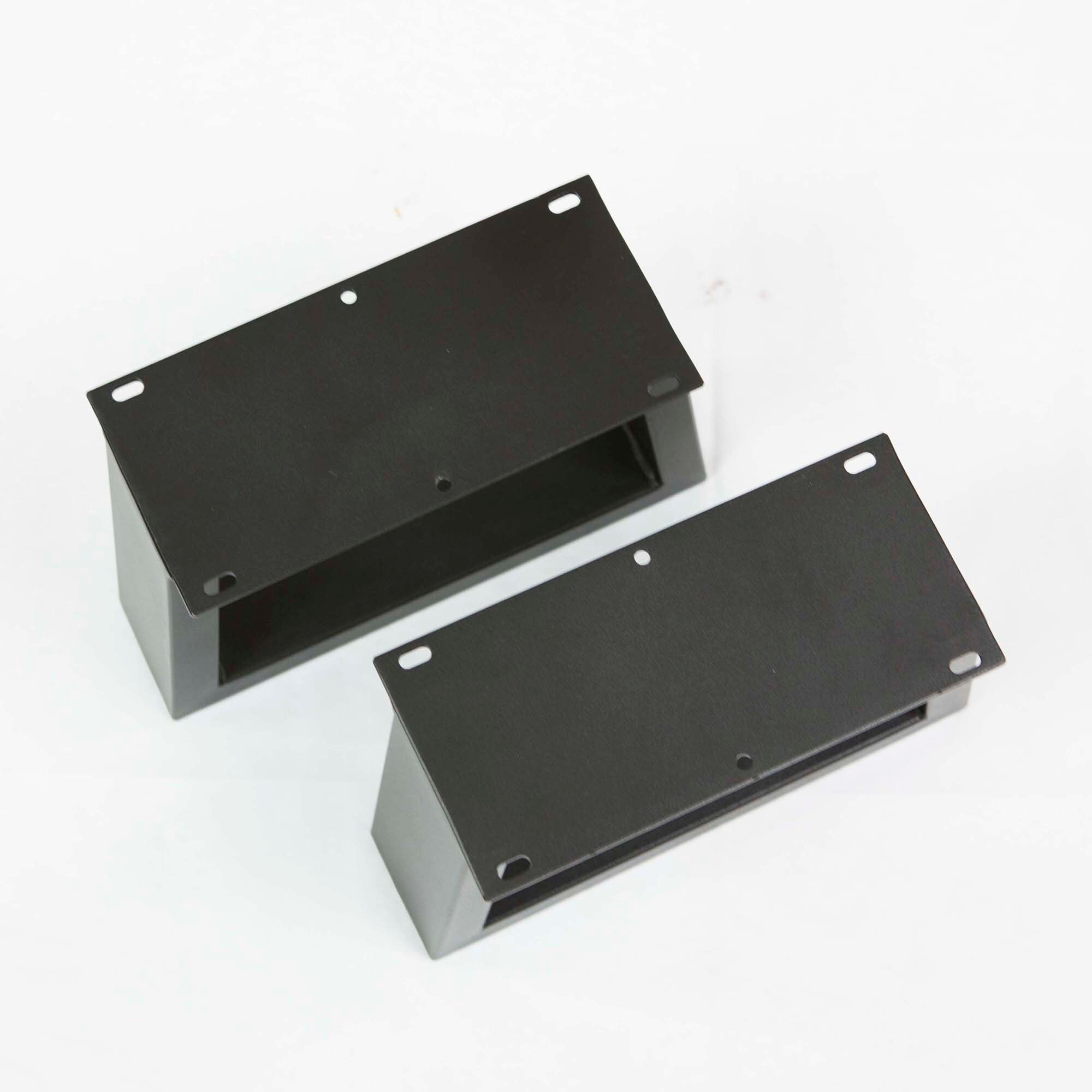 SS250 Trapezoid Short Table Legs Black Powder Coated 1 Pair Etsy