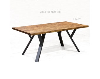 H 28 inch, Dining Table Legs, Y Shape, Set/4, #SS1210