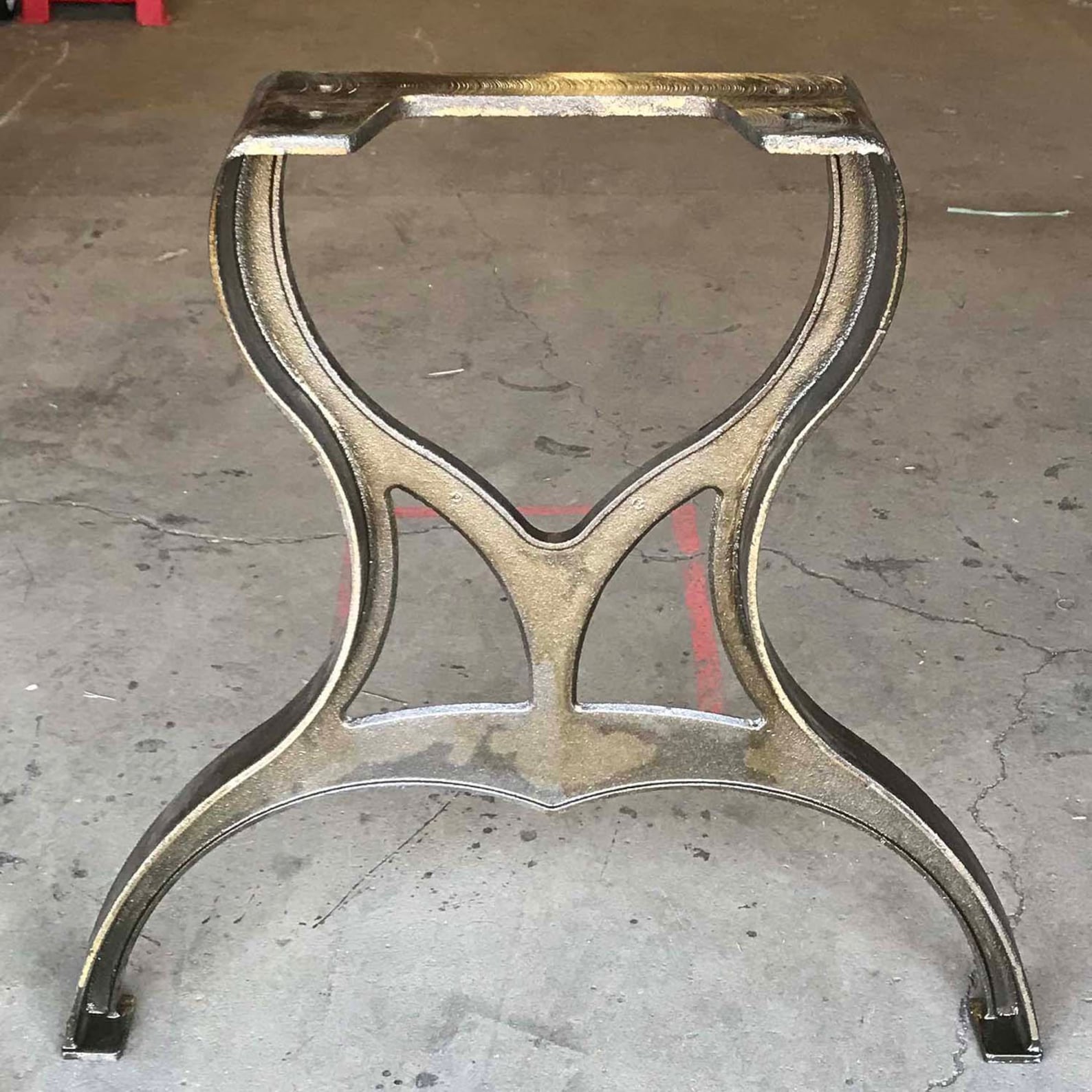 CAST01 Cast Iron Dining Table Legs 2 Pack Etsy