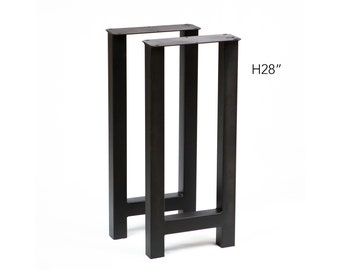 H 28 inch, Console table legs, H Shape, 1 Pair, #W5043B