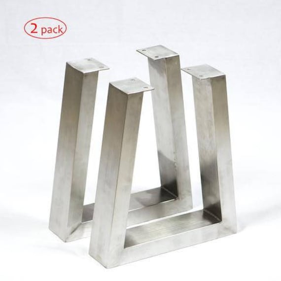 Ss100e2 Stainless Steel Bench U Legs Narrow Coffee Table 1 Etsy