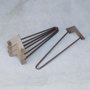 CLEARANCE - 16 inch, Classic 2-rod hairpin legs, set/4 #W5031C4
