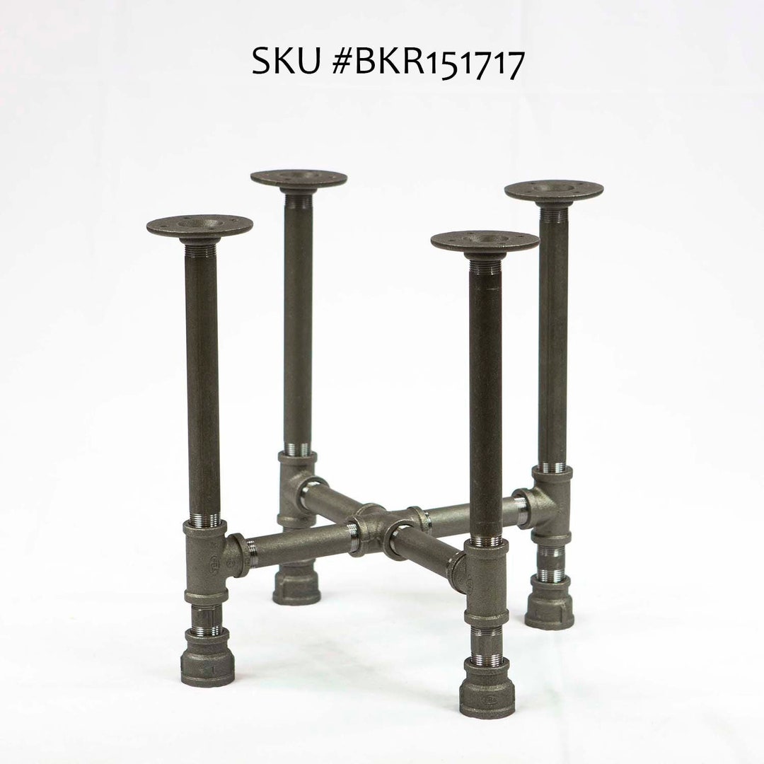 H15, Pipe Table Legs for Round Coffee Table, 1 Set, BKR15 Etsy