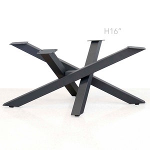 H16&quot; Coffee Table Legs, Straw Bundle Shaped, 1 Set, #SS1720