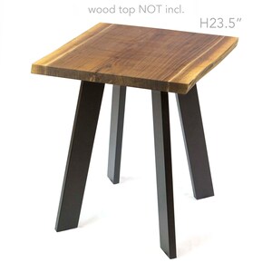 H 23.5 inch, Angled End Table Legs, Set/4, #SS960