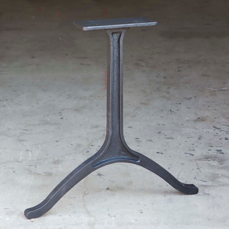 WB730 Wishbone Dining Table Legs Cast Iron 2 Pack Etsy Canada