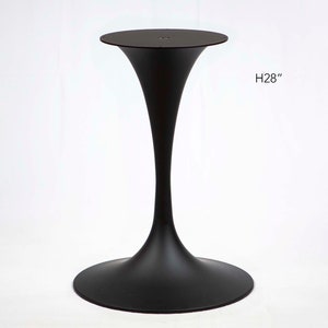 H 28 Inch, Bistro Table Base, Tulip-Shaped, 1 PC, #LK2028B