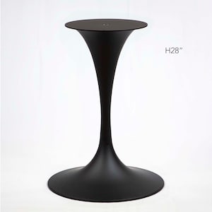 H 28 Inch, Bistro Table Base, Tulip-Shaped, 1 PC, #LK2028B