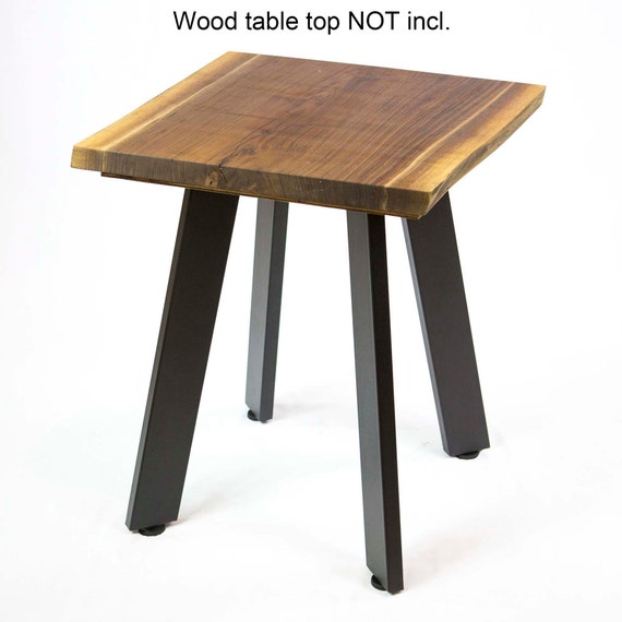 SS960 Angled End Table Legs Black Powder Coated Set/4 Etsy