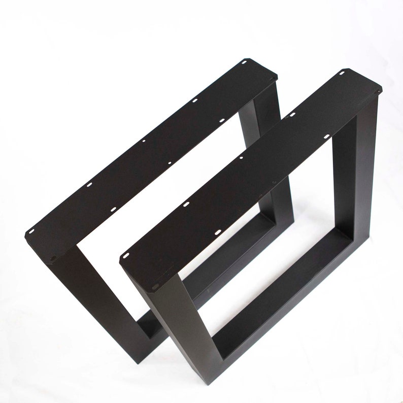 H 28 Inch Dining Table Legs U Shape Made in 3x3 Etsy