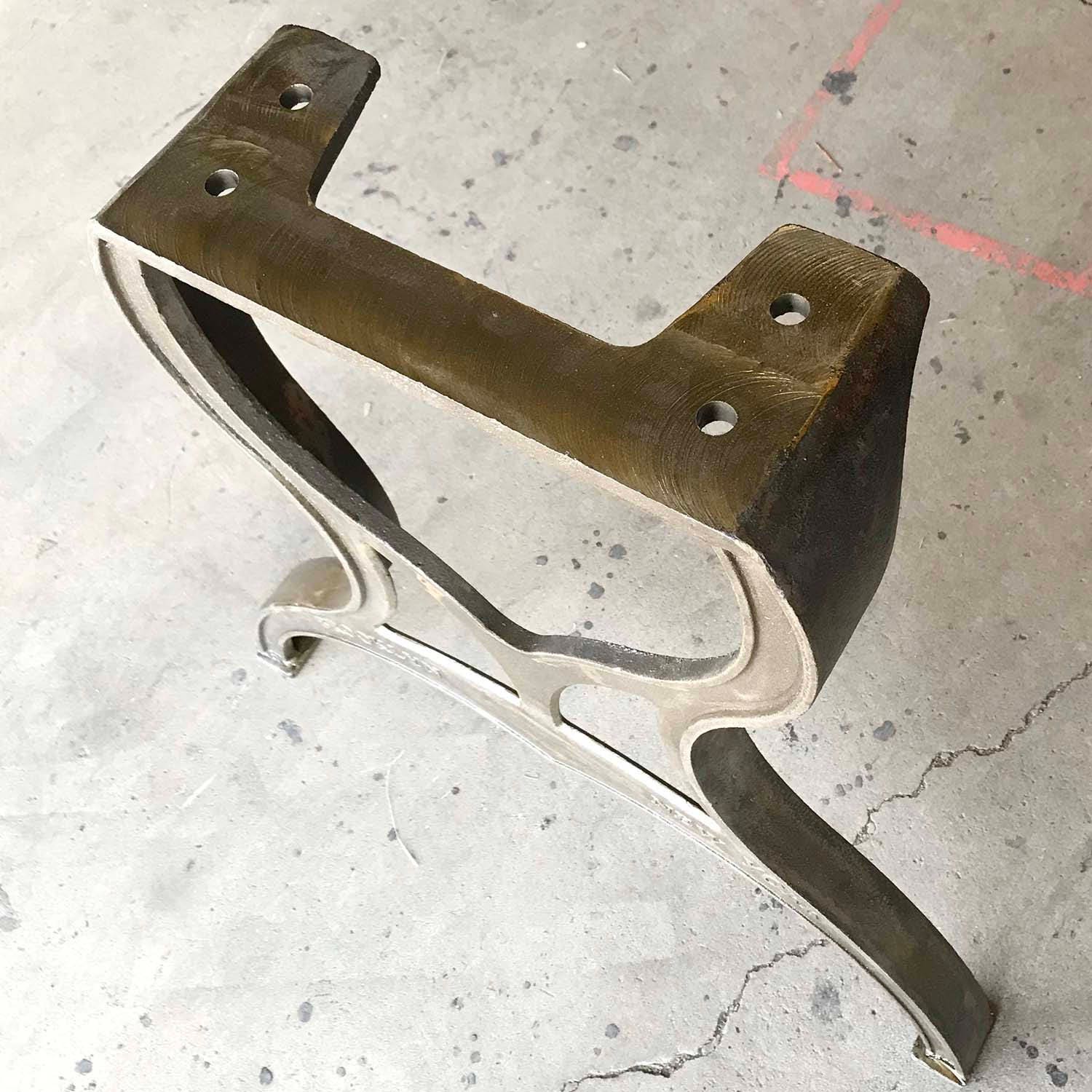 CAST01 Cast Iron Dining Table Legs 2 Pack Etsy Canada