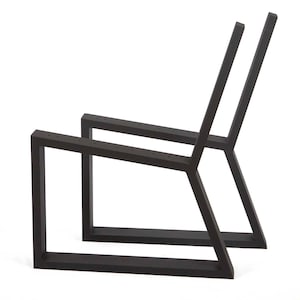 Aluminum Trapezoid Lounge Chair Bench Legs, 1 Pair #A018