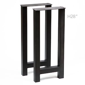 H 28 inch, Console table legs, H Shape, 1 Pair, #W5043B