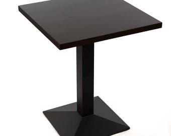 24 x 24" Solid European Beech Hardwood Restaurant Cafe Table #J11B2424