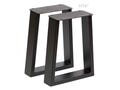 H 16 inch, Trapezoid Bench legs, 1 Pair, #SS200