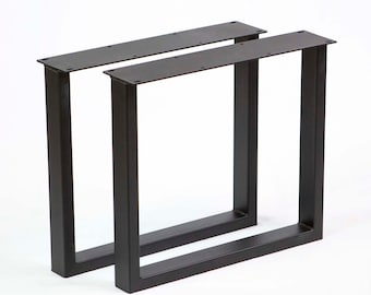 H 16 inch, Coffee Table Legs, U Shape, 1 Pair, #W5033D