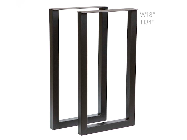 W5036M18 U-shaped counter height table legs