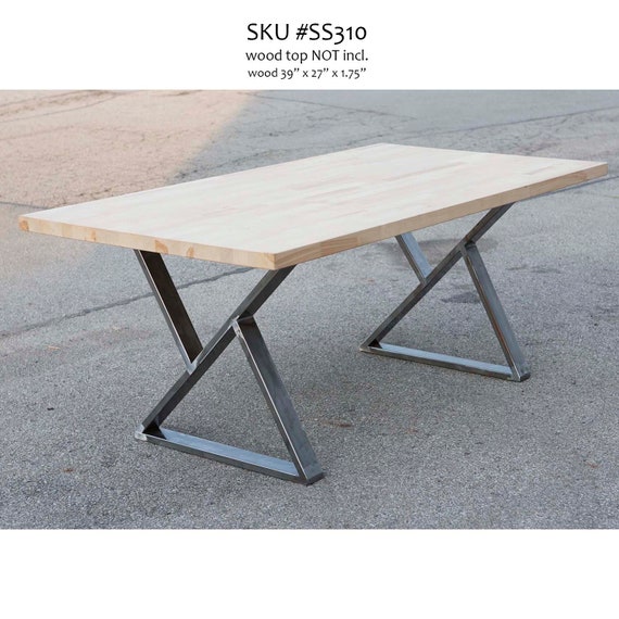H 28 Inch Dining Table Legs Z Shape 1 Pair SS310 Etsy UK