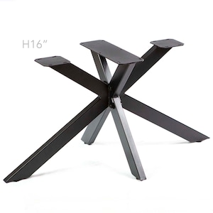 H 16 inch, Coffee Table Legs, Spider Shape, #SS1320