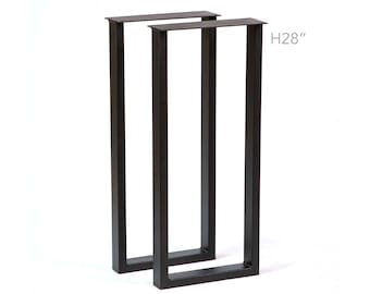 H 28 inch, Console Table Legs, U Shape, 1 pair, #W5033B