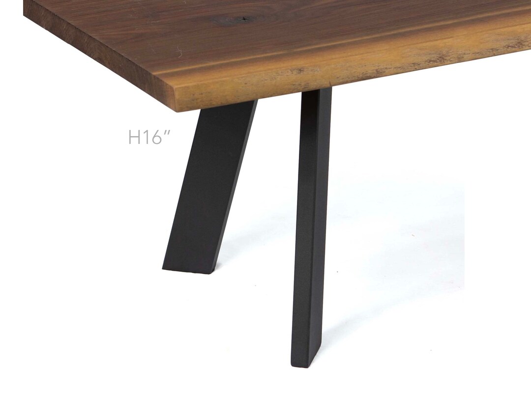 H 16 Inch, Angled Coffee Table Legs, Set/4, SS900 Etsy