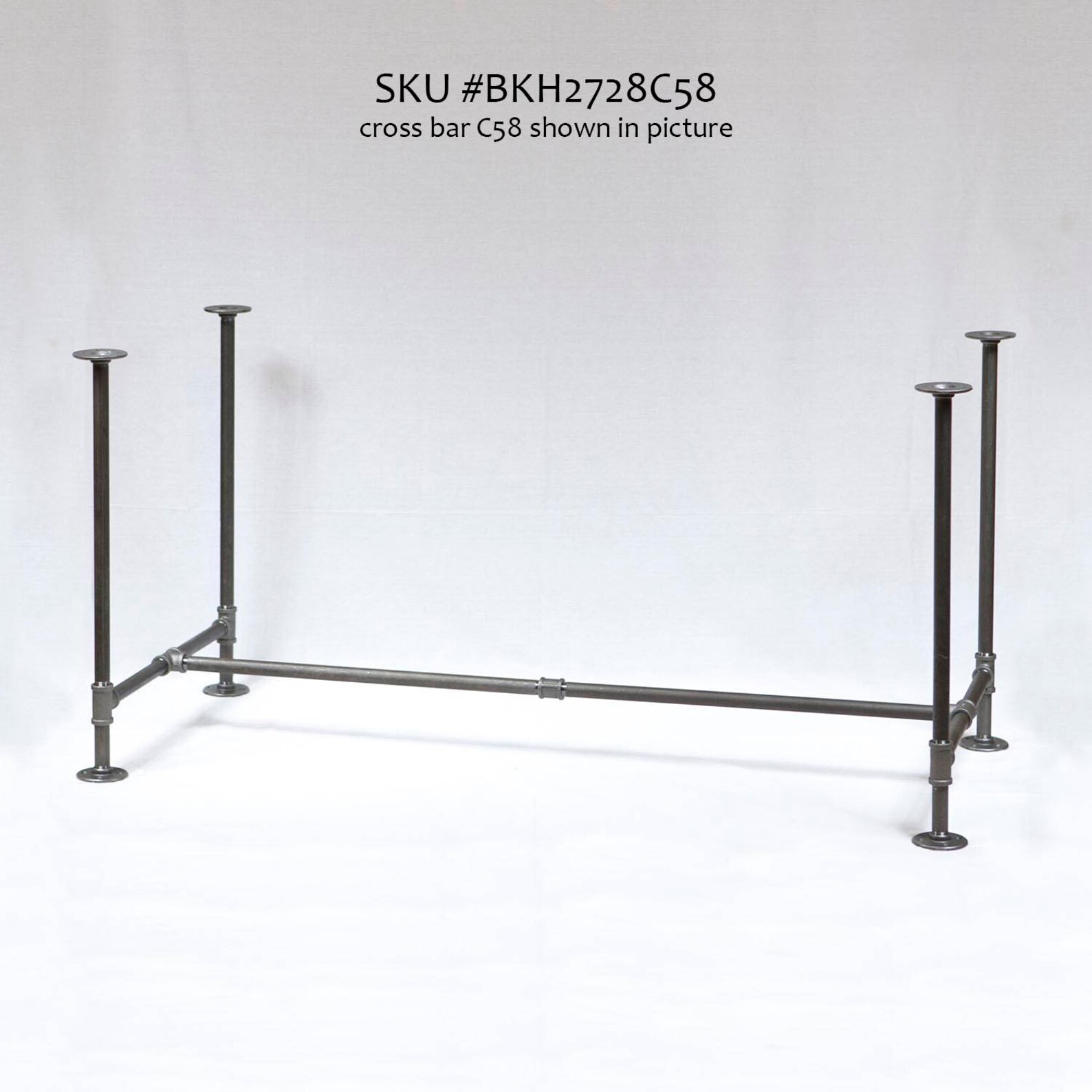 H28 BKH2728C Pipe Legs KIT With Cross Bar for Etsy