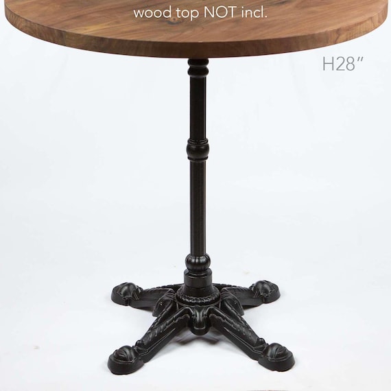 H28" Cast Iron Bistro Table Base #JK3063