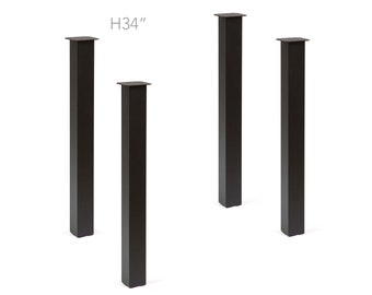 H 34", Counter Height Table Legs, Set/4, #SS1070