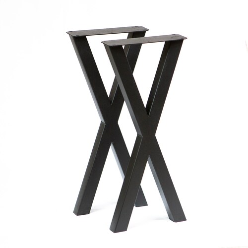 W5043B2 PLUS Console Table H Legs Black Powder Coated 1 Pair Etsy