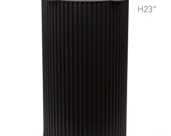 H23", Fluted Side Table Base #LK461