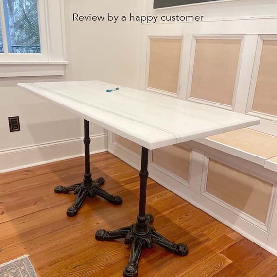 Cast iron bistro table cheap base