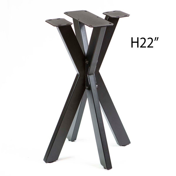 H 22 inch, End Table Base, Spider Shape, #SS1360