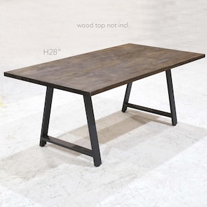 H 28 Inch, A-Shaped Dining Table Legs, 1 Pair #W5044A