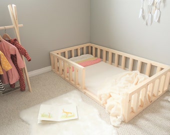 Toddler Floor Bed, Toddler Bed Frame For Crib Mattress