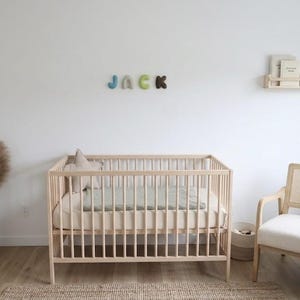 Custom Bubble Letters Name Sign Nursery Decor Baby Shower Gift image 11