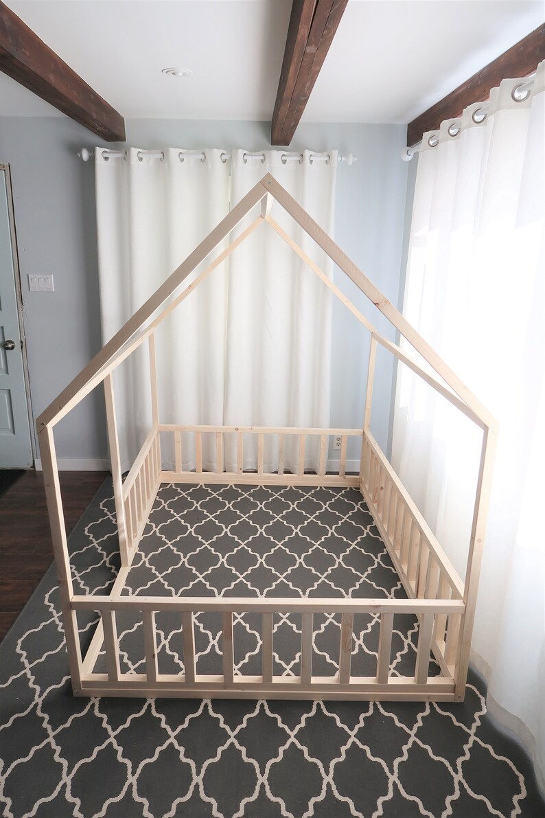 Toddler Bed Made In Canada Toddler Bedding Toddler Floor Etsy