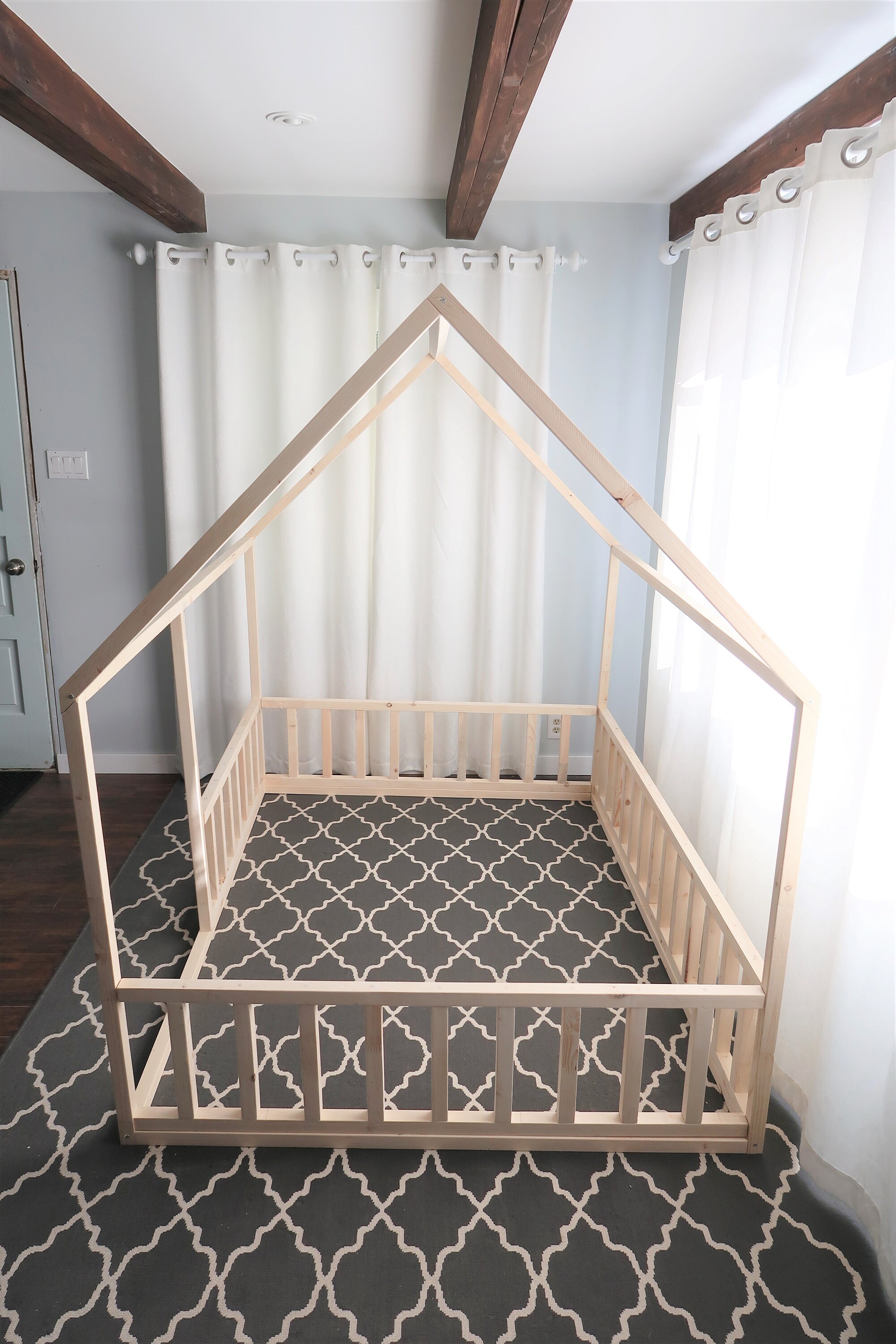 Toddler Bed Made In Canada Toddler Bedding Toddler Floor Etsy