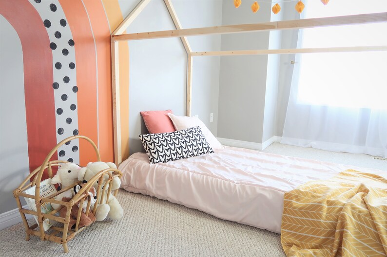 Toddler Bed Made in Canada Twin Size Toddler Bedding Etsy