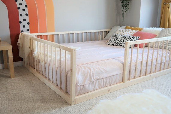Floor bed 2024 frame with rails